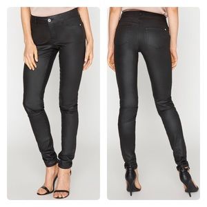 Alloy LONDON WAX COAT JEANS NWOT SZ 11 37” TALL